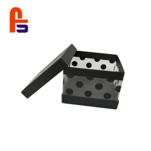 Eco Friendly Flexo Printing Designed Cardboard Box With Clear Window