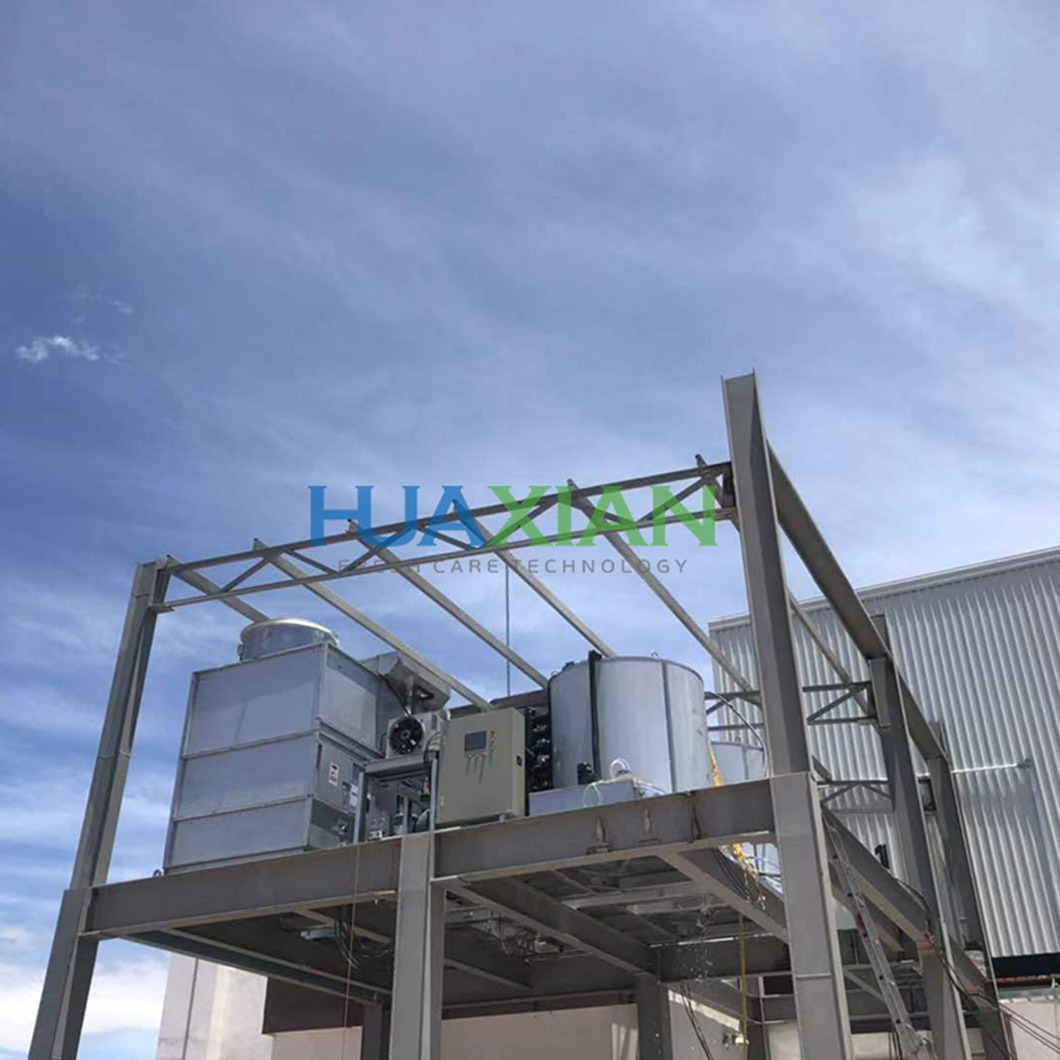0.2~50 Tons Industrial Fish Ice Maker Machine, Easy Control Condensing Compressor Unit Flake Ice Machine