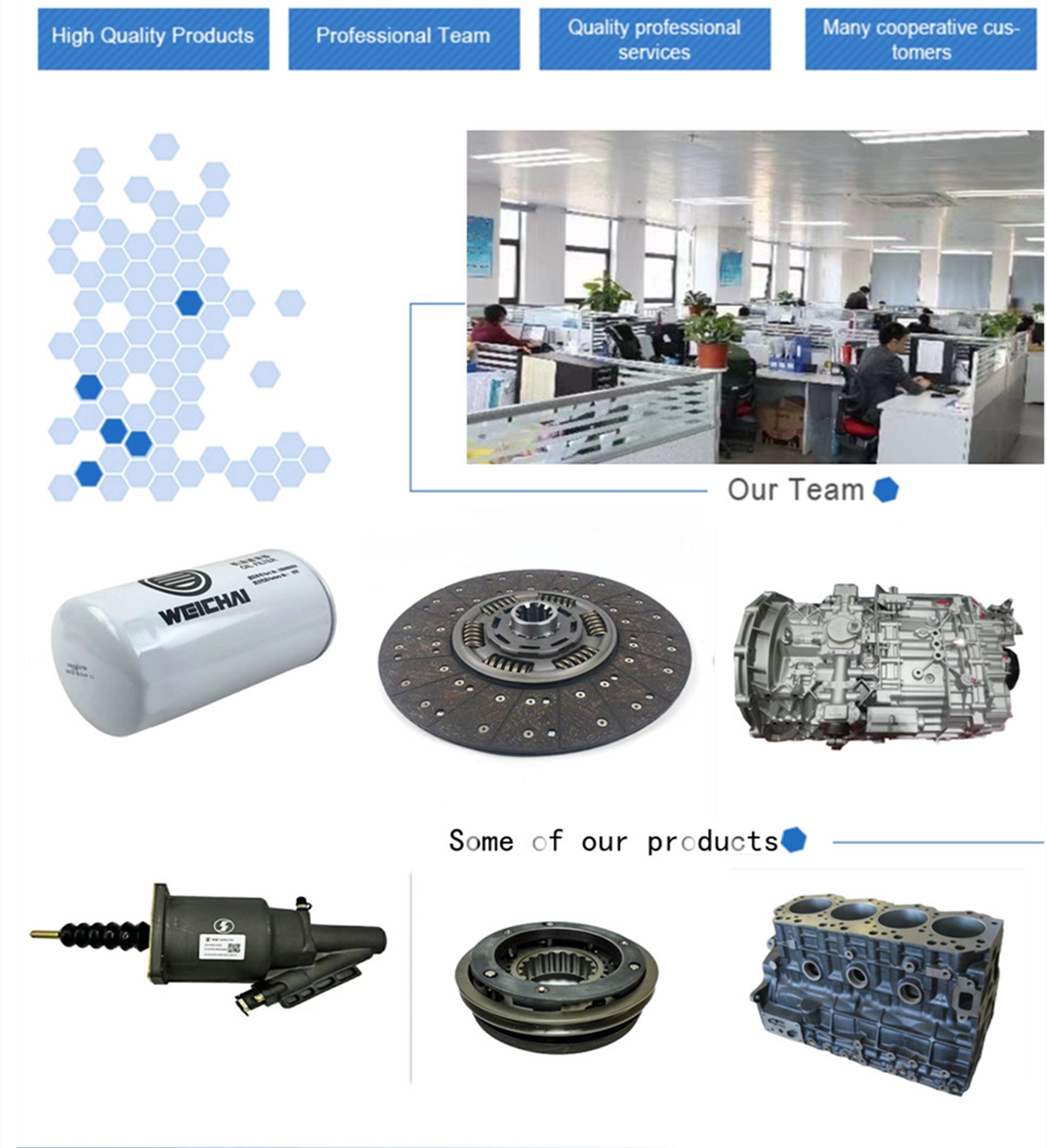 Dongfeng Truck Clutch Discs and Plates 1601130-T38VO for Heavy Duty Truck Performance