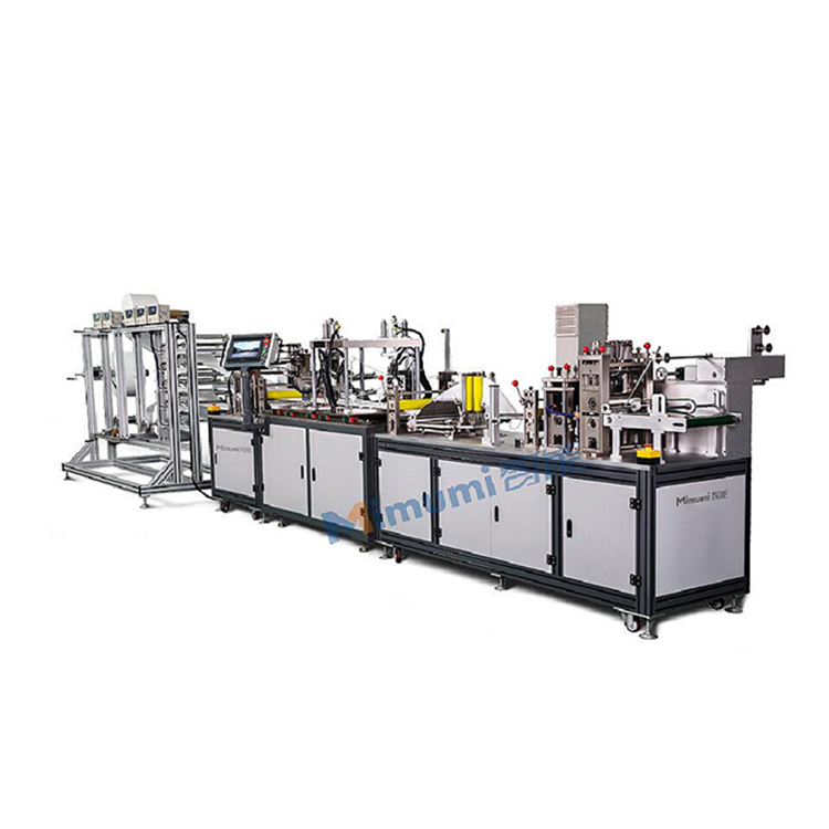 N95 Folding Non Woven Face Mask Making Machine 1800Kgs Weight