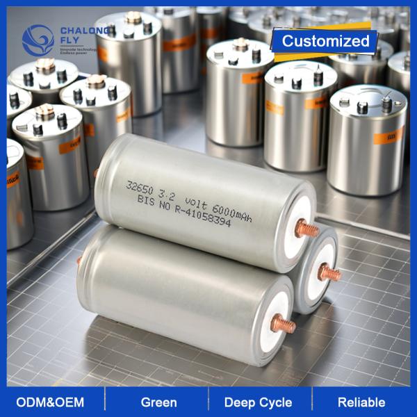LiFePO4 lithium battery 3.2v 6000mah 32700 Battery cells for Power Tools The