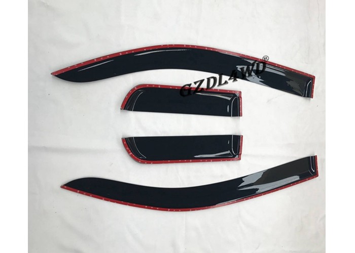 Car Accessories Car Window Sun Visor For Toyota Hilux Revo SR5 15 16 17 Wind Deflector Visors