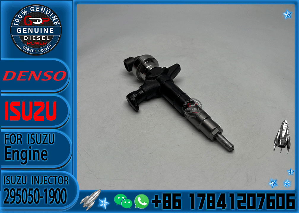 Common Rail Diesel Fuel Injector 295050-1900 For IS-UZU 8-98260109-0