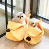 Buy cheap Banana Shape Unusual Cat Beds , Warm Winter Cat Bed Not Easy Deformation from wholesalers
