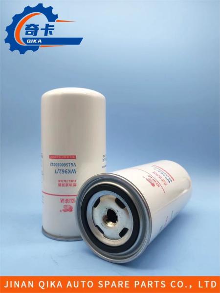 Quality High Efficiency And Environmental Protection Fuel Filter Engine Oil Filter WK962/7 VG1560080012 for sale