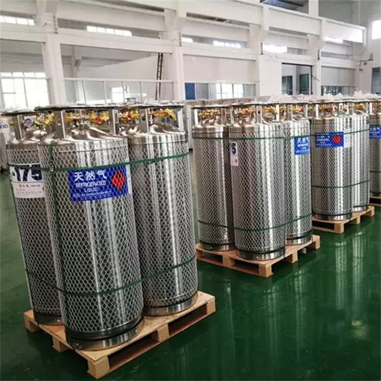 Stainless Steel Cryogenic Dewar Cylinder 1.59 Mpa