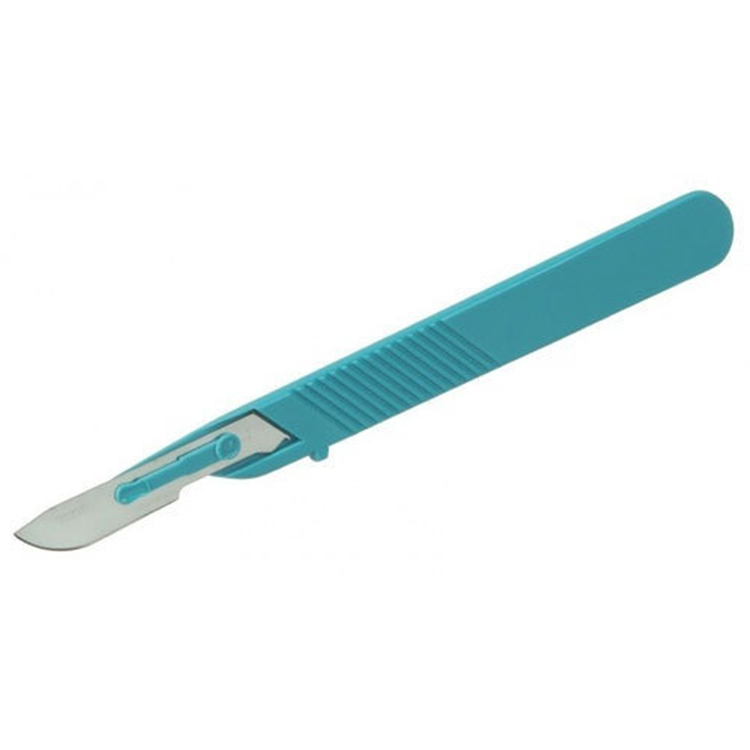 Wholesale Disposable Sterile Surgical Stainless Steel Scalpel With Plastic Handle
