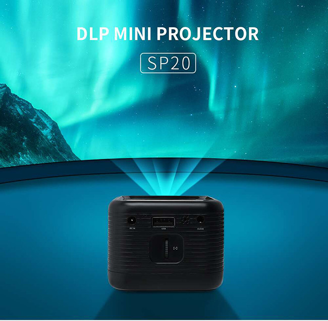HDMI High Brightness Home Theater Projector 4k HD Decoding