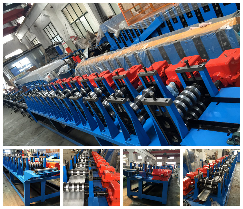 Steel profile rolling forming machine