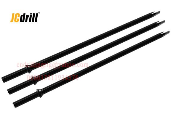 7 Degree Hex22 Jack Hammer Integral Drill Steel / Tungsten Carbide Rod Drilling