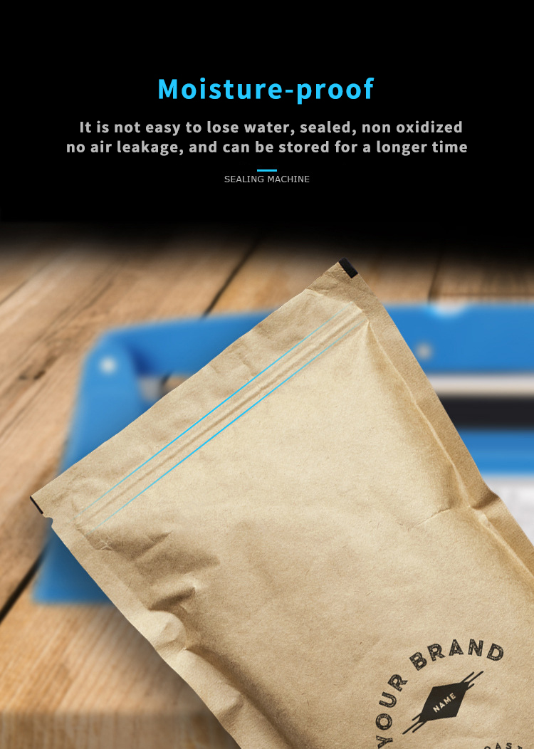 200mm Portable Hand Manual Plastic Impulse Heat Bag Sealer with CE FCC Approved ABS