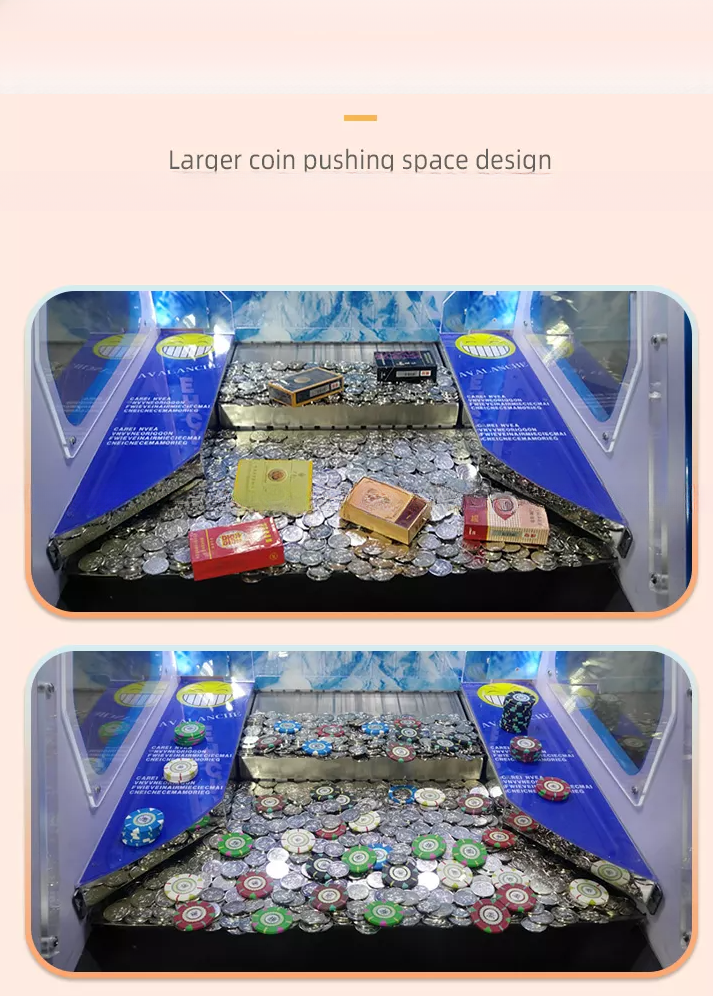 OEM Arcade Coin Pusher Game Machine Anti Shake W600*D830*H1450mm