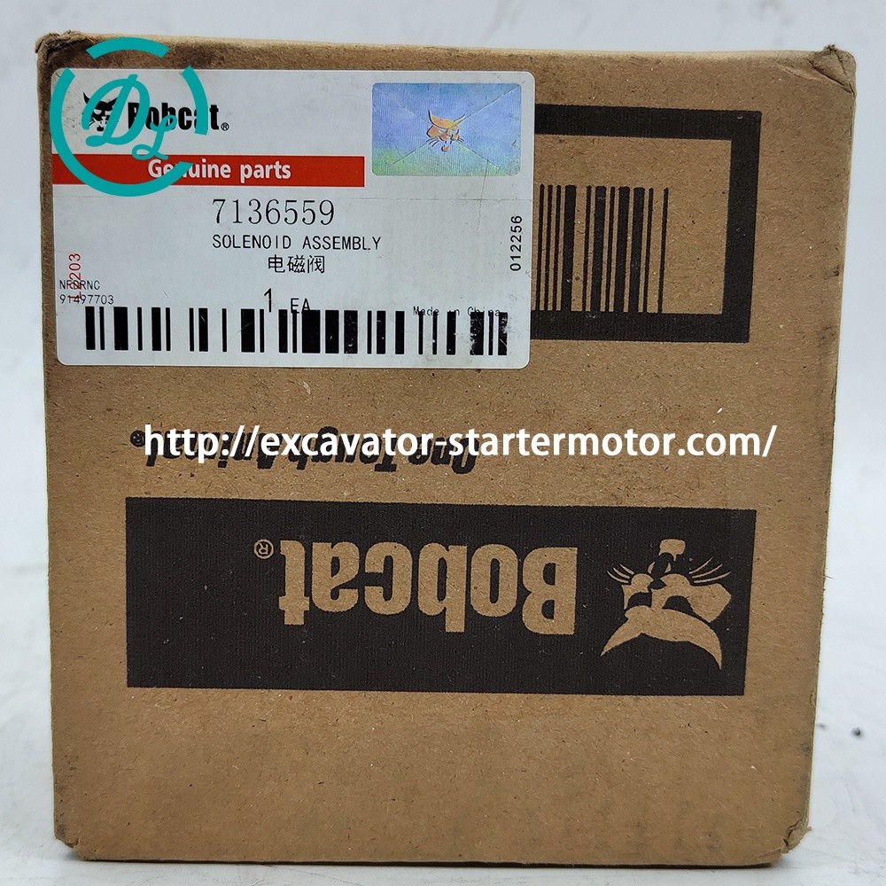 Traction Lock Solenoid 7136559 6681512 12VDC Excavator Engine Parts