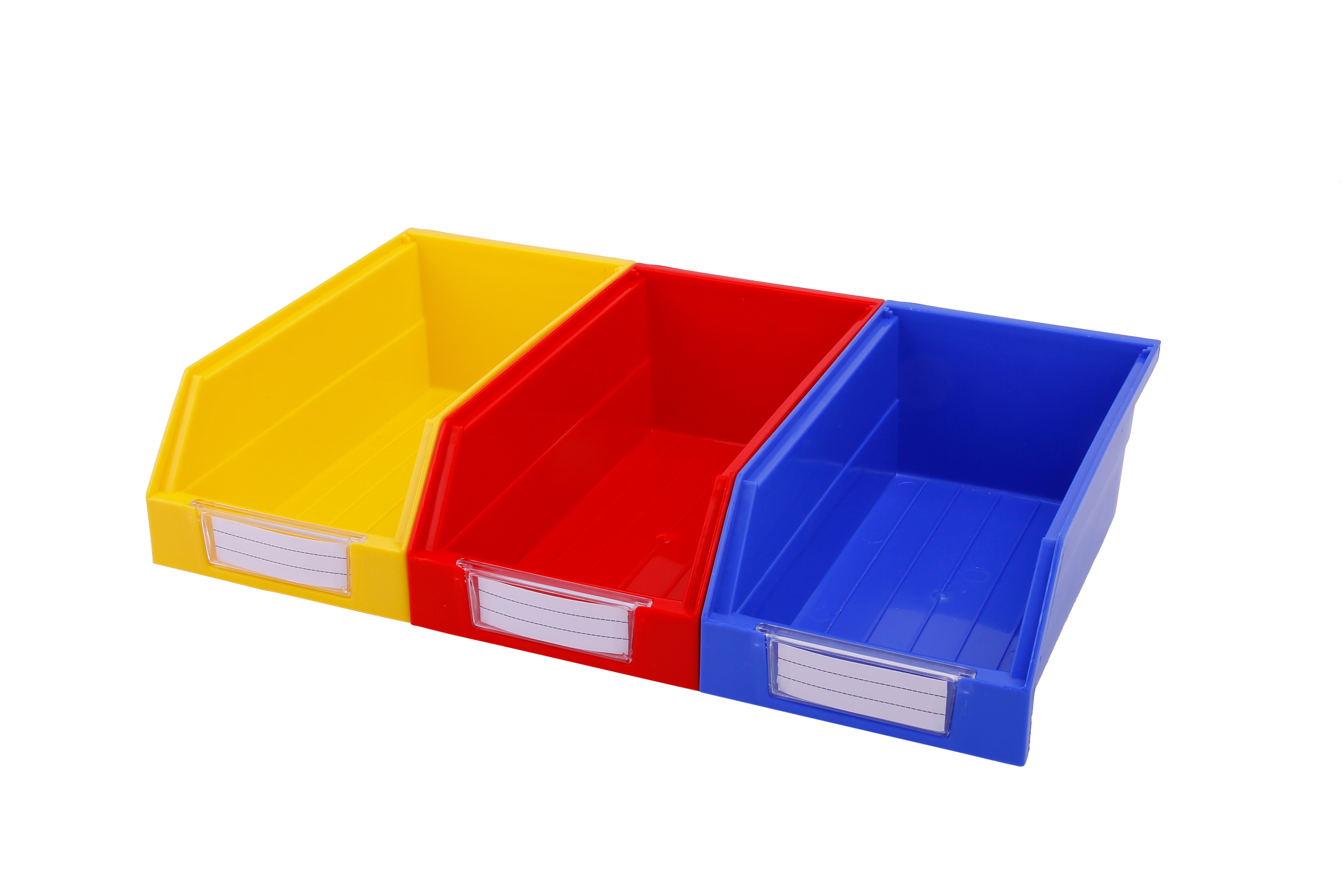 Logo Customized Workbench Storage Organizer with Solid Box and Open Hopper Front Bins