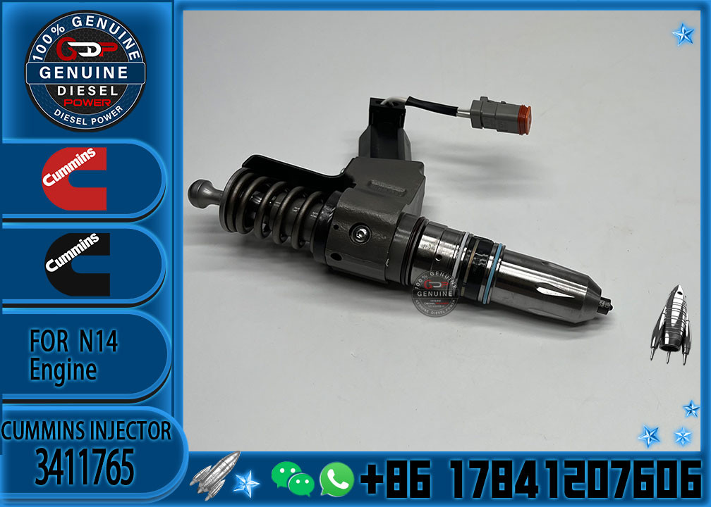 3411765 New High Quality Diesel N14 Common Rail Fuel Injector 3411766 3652541 3411767 3652542