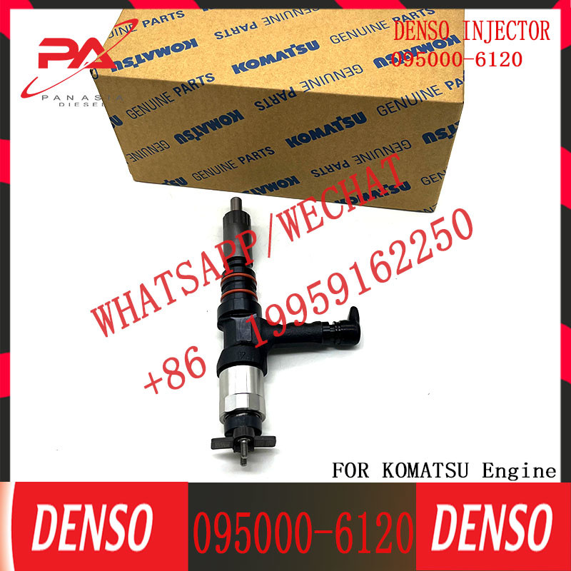SAA6D140E-5 fuel injection pump fuel injector 6261-11-3100 095000-6120 for Komatsu WA500-6 Loader PC450-7 PC650-8