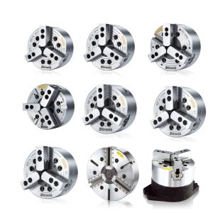 China Auto Strong 3-Jaw Through-Hole Power Chuck High-Quality SCM440 Standard Power Chuck on sale