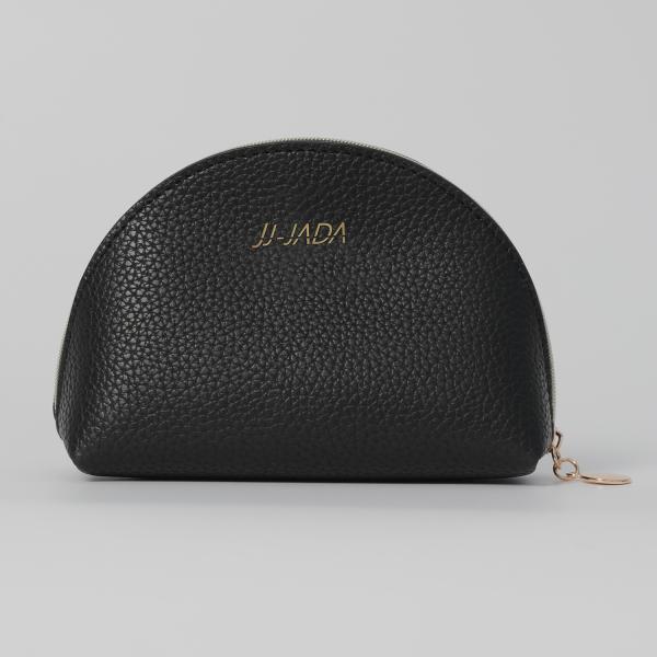 New Design Waterproof Cosmetic Bag Black Brush Makeup Pouch Bag Custom Logo