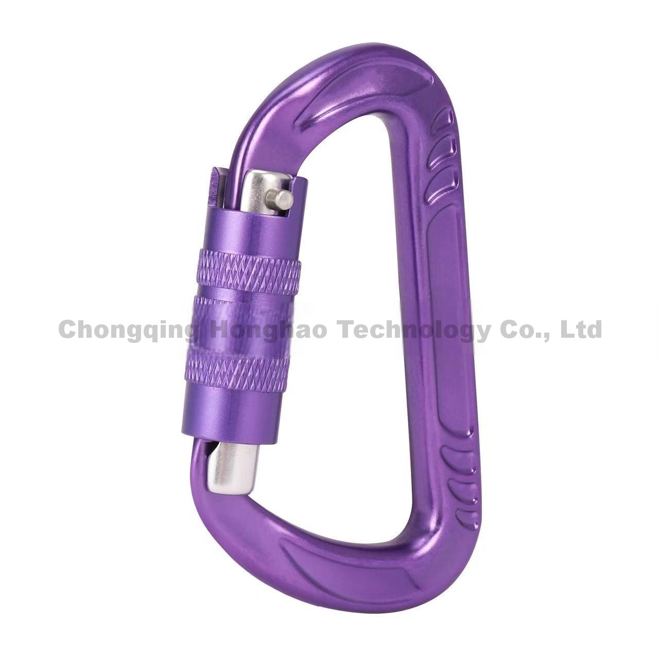 Galvanized Finish TripleLock D Shape Climbing Gear for Safe and Confident Descending