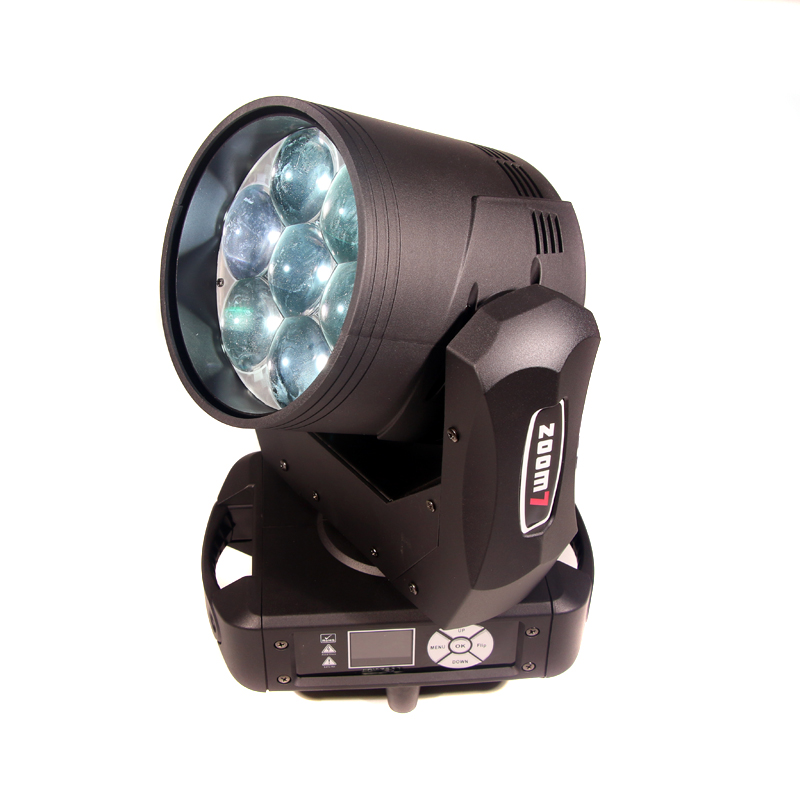 Club Disco Zoom Moving head 7x40w RGBW 4 In 1 Beam Concert Moving Headlight