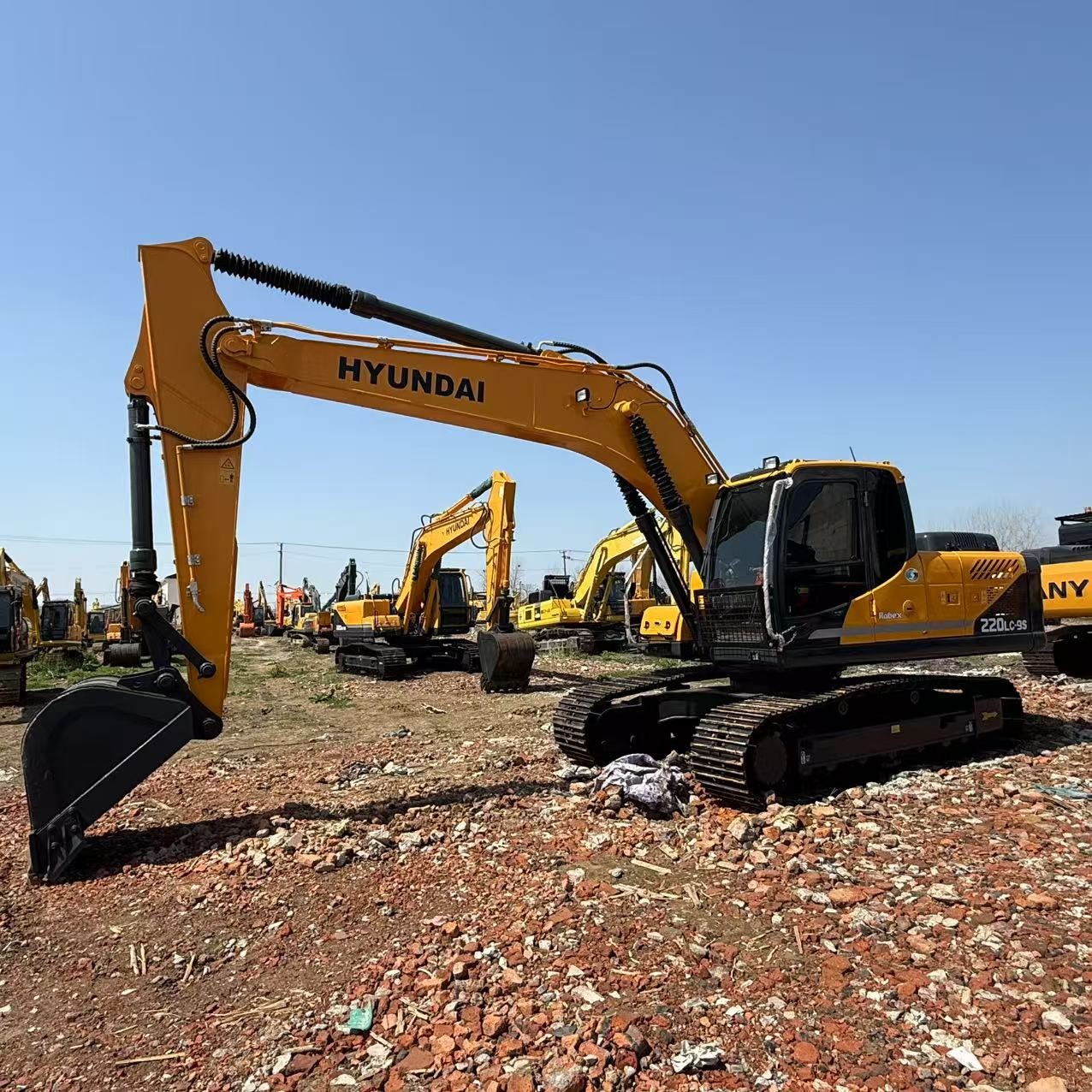 Korea Original Used Hyundai 220LC-9S Excavator Used Robex Hyundai 220 Excavator 220LC-9S Used Excavators for Sale