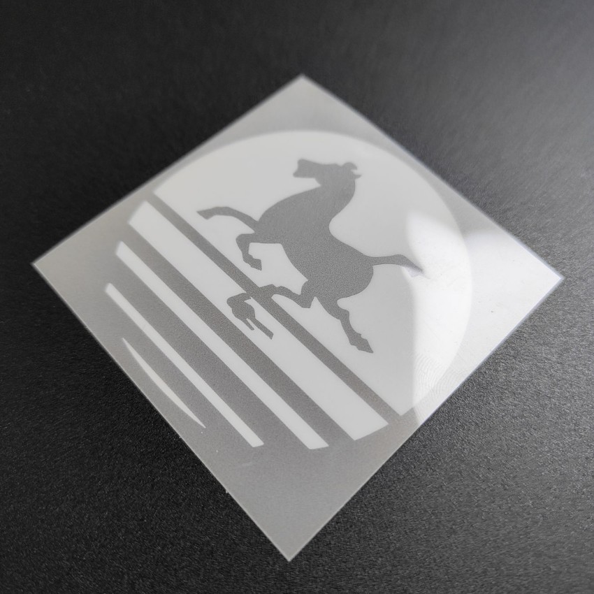 Sportswear Heat Transfer Iron On Reflective Logo Custom Reflective Labels For Clothing
