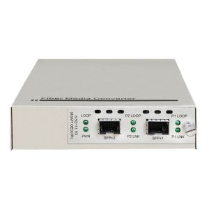 SFP+ to SFP+ Fiber Repeater Multi-rate 8.5 to 11.7Gbps Transponder Support