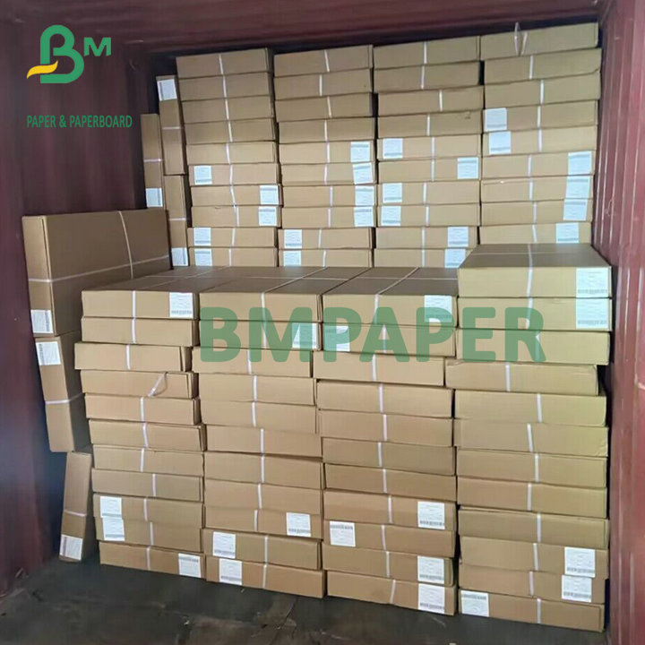 24''x150' 24lb Coated Bond Paper 2'' Core For Color Poster Inkjet Printing