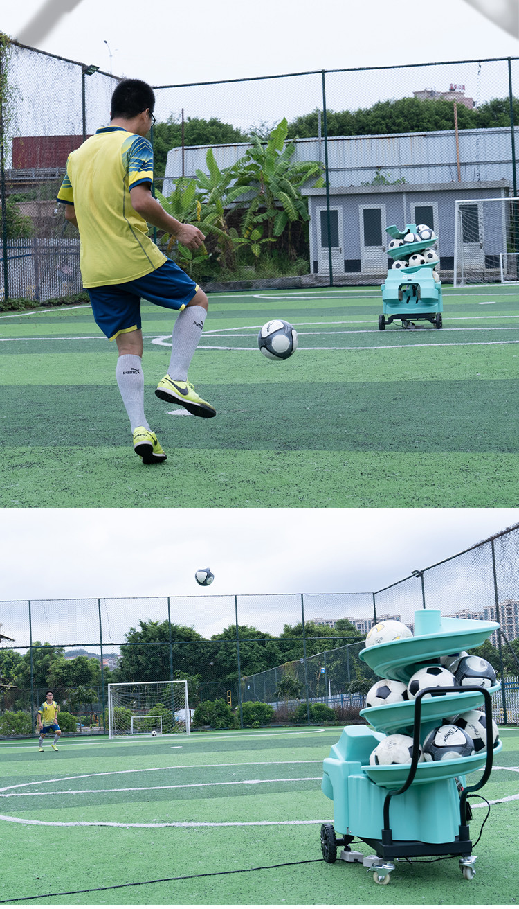S6526U Automatic Football Throwing Machine Remote Control For Training
