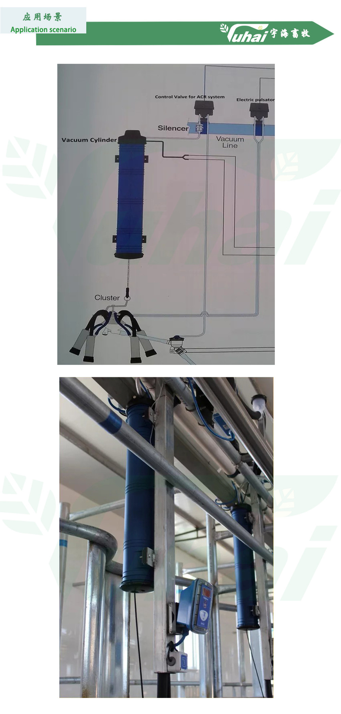 Interpuls ACR Cylinder Vacuum Pump Cylinder For Cow Milking Machine
