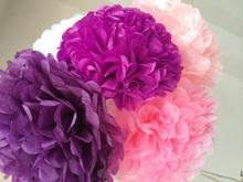 tissue paper pom pom