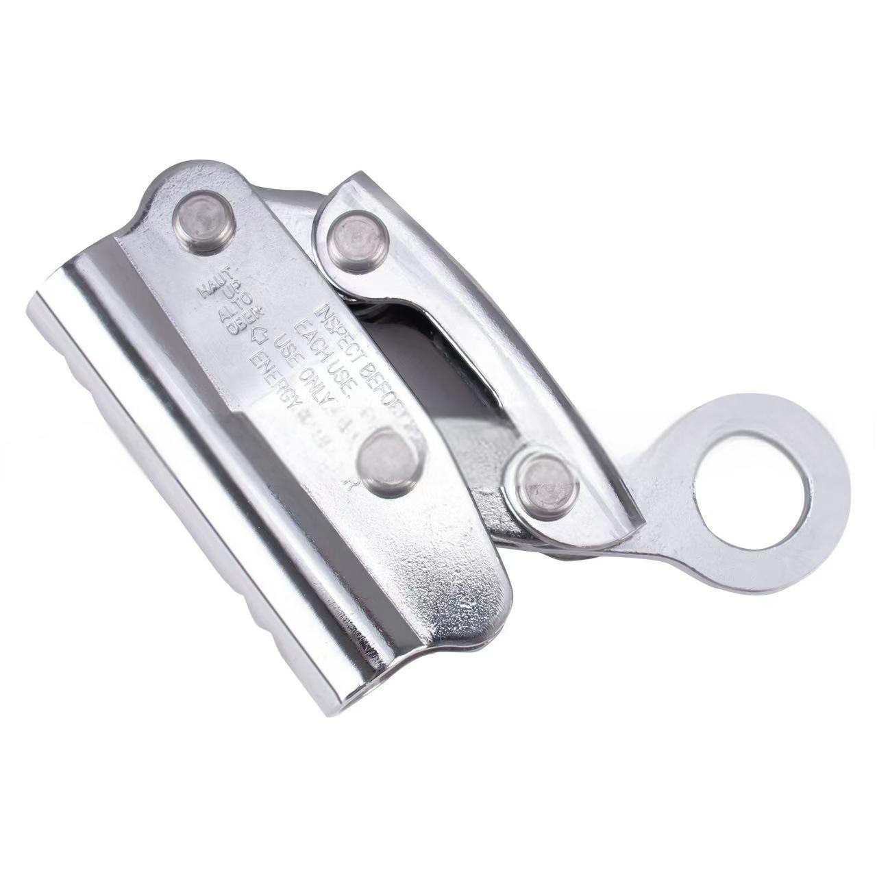Outdoor Protection Gear Aluminium Alloy High Altitude Safety Rope Self-Locking Device