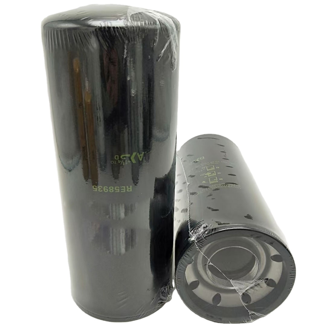 Construction Machinery Fuel Filter RE58935 with Latest Design Stainless Steel Cover