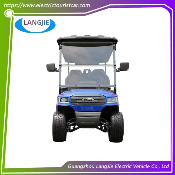 4 seats Passenger 48V Battery 5KW Motor Electric Hunting Cars For Large Park