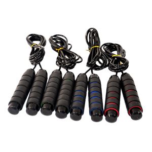 0.5lb Memory Foam Weighted Handle Jump Rope For Beginners Workout 8 Ft
