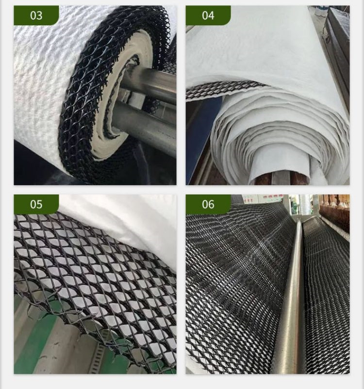 8mm 3D Composite Drainage Network for Municipal Engineering Modern Outdoor Efficiency