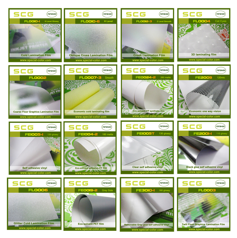 130gsm White Glossy Printable Self Adhesive Vinyl in Roll
