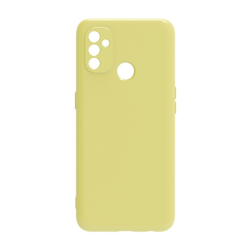 Oneplus Nord N100 Liquid Silicone Tpu Shockproof Phone Case Camera Protection Easy To Clean