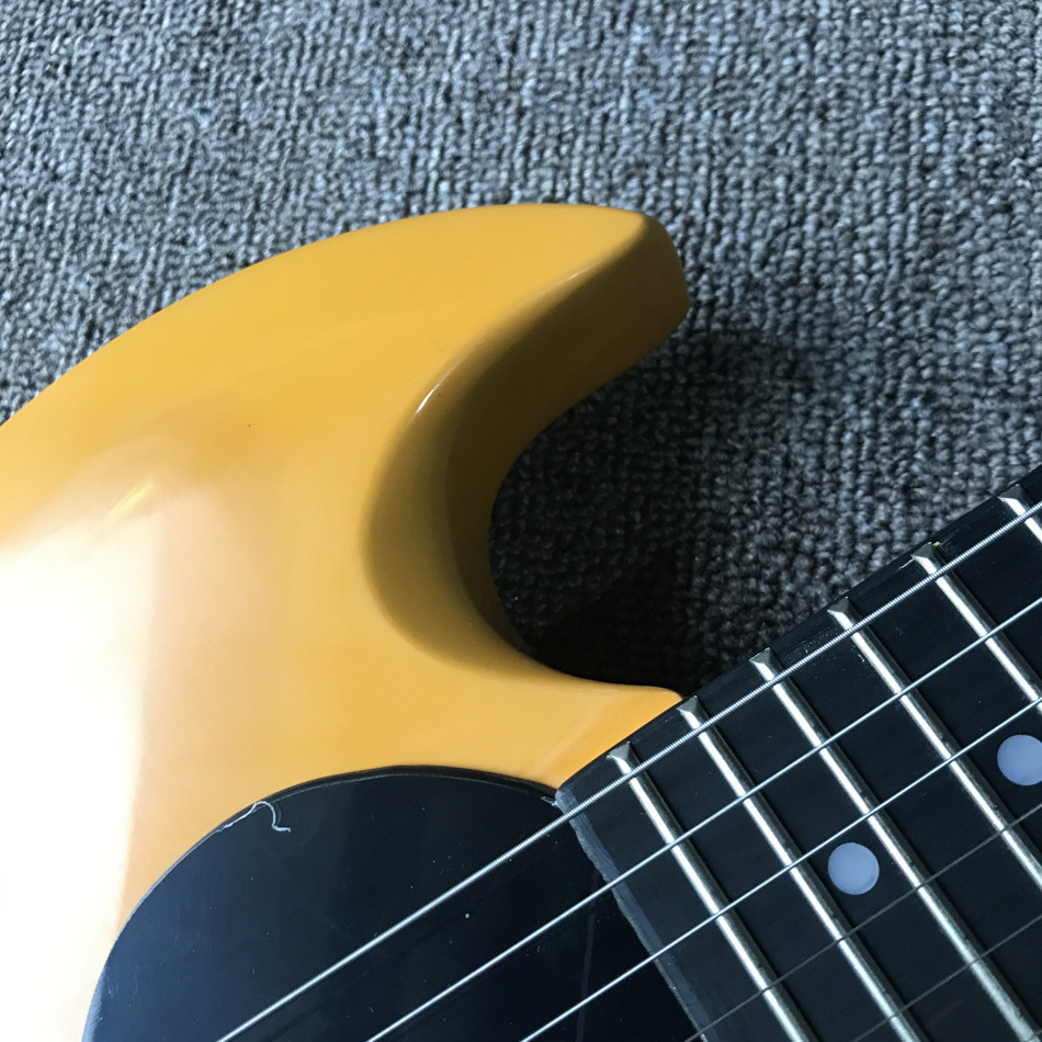 Custom relic SG electric guitar, A P90 pickup, ebony fingerboard relic electric guitar, free shipping