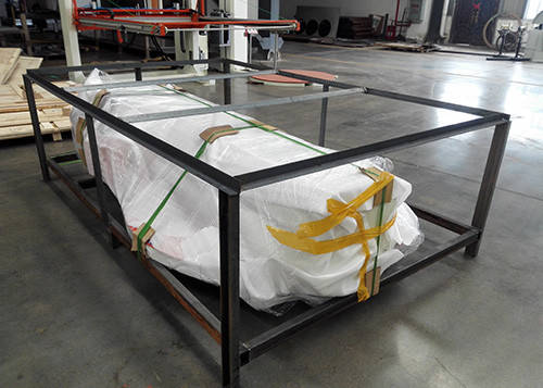 40 Pallets/H Semi Automatic Stretch Wrapper