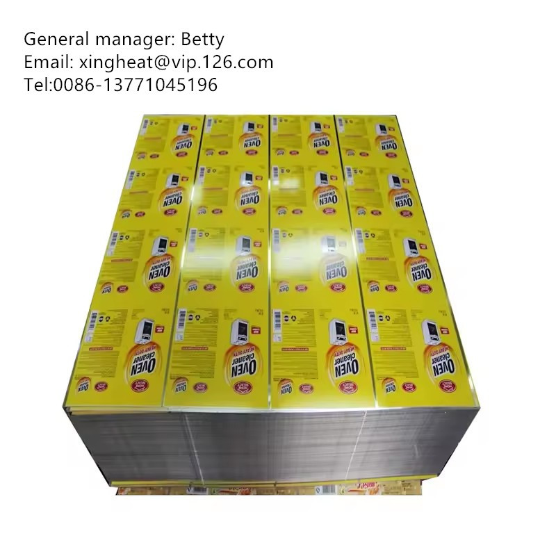 Environmental Friendly T4 Tinplate Sheet With 6 Color Printed Print Tinplate T3 -T5 Lacquere