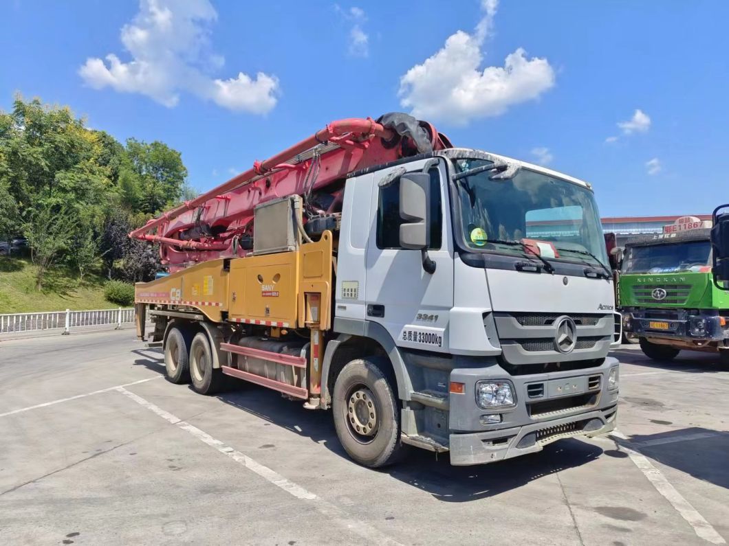 52m Concrete Pump Truck Heavy Equipment SA Ny Machine Equipment Concrete Boom Pump