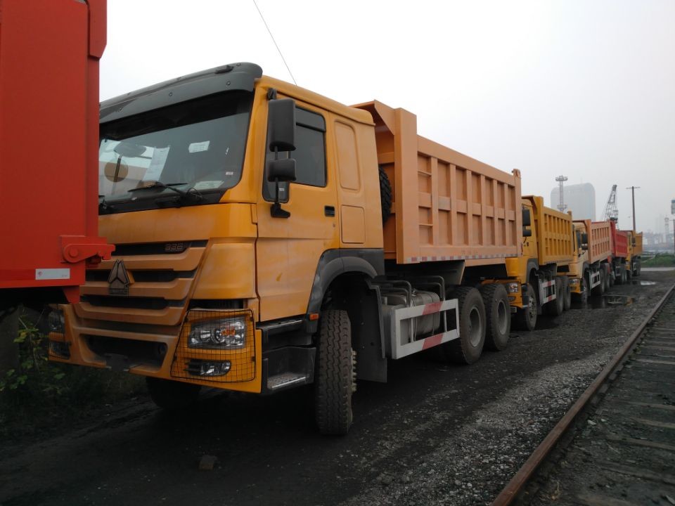 336hp 6x4 10 Tires Sinotruk Howo7 Heavy Duty Dump Truck With Air Conditioner