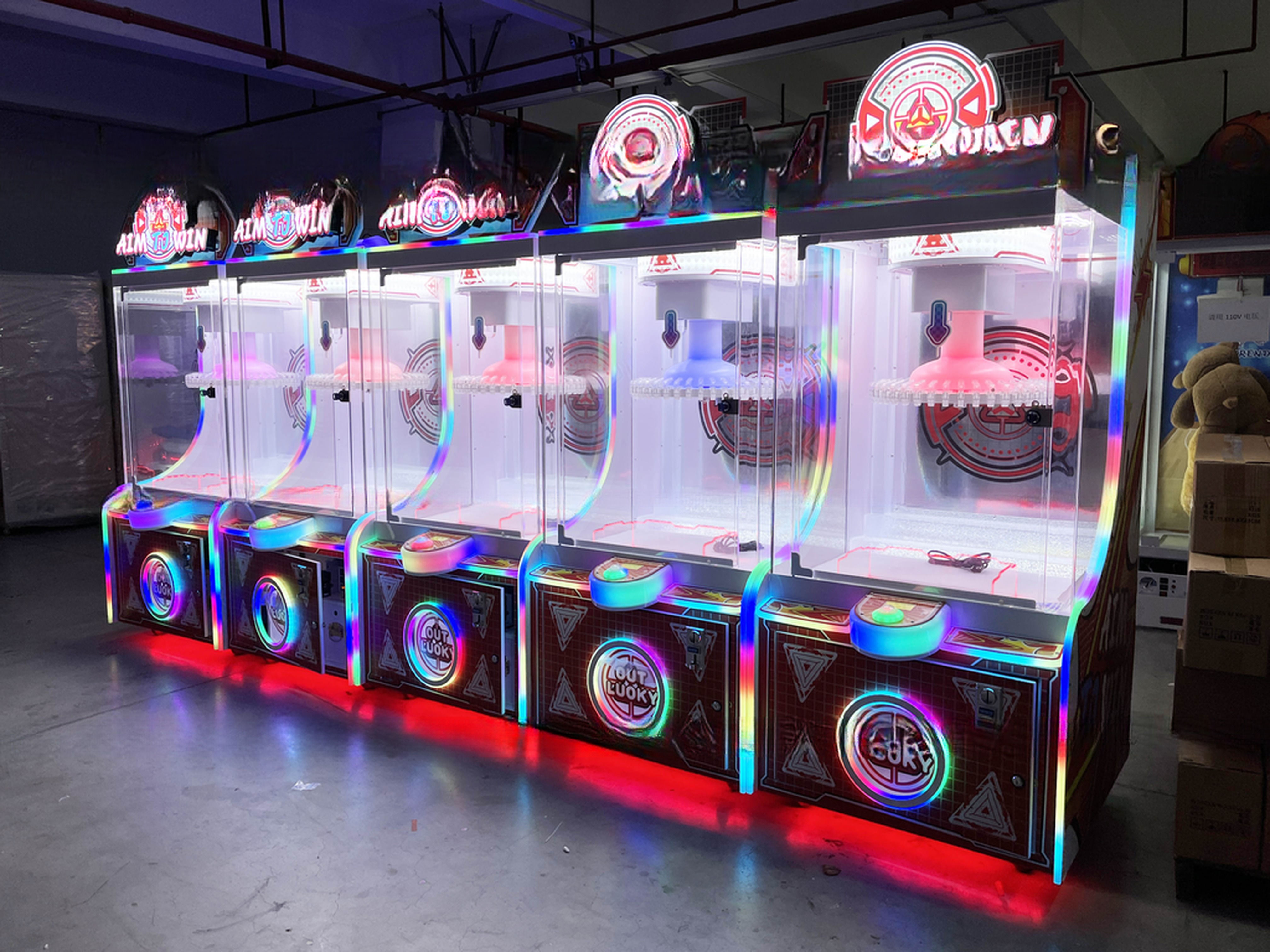 Dreamland wholesale game machines manufacturer guangzhou game machines factory clip clamp prize toys machine
