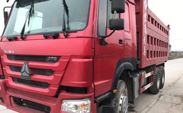 Diesel Type Used Dump Truck HOWO 375 Dump Sinotruck 6x4 8x4 Heavy Construction