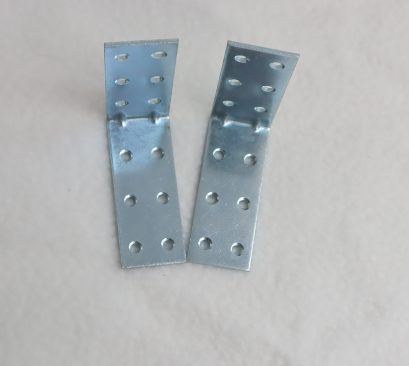 Zinc Color 19mm Double Holes Metal Hanging Brackets