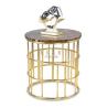 Buy cheap New Modern Metal Base Round End Table Small from wholesalers