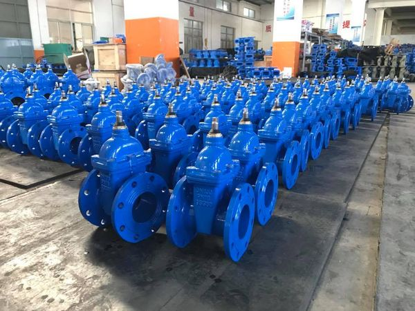 Avaiable OEM Gate Valve BS515 DIN F4 F5 AWWA Rubber Seal Non Rising Stem Ductile Iron