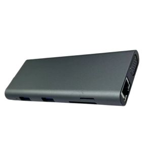 Hub Usb C Hdmi Rj45 For Windows/MacOS/Android/Linux Devices