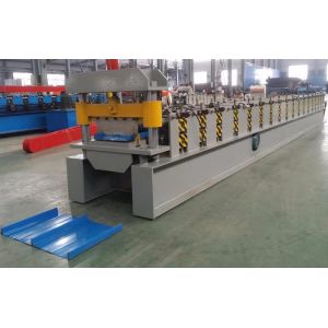 Selflock Type Standing Seam Roll Forming Machine 7-12m / Min Working Speed